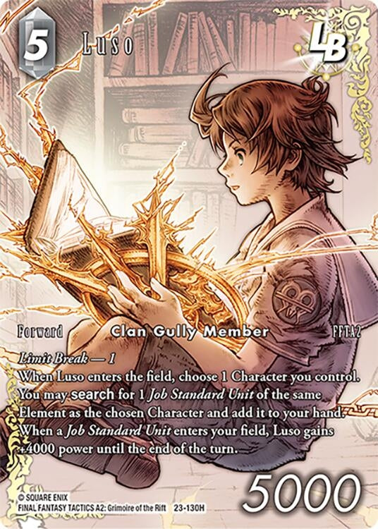 Image for Luso LB (Full Art) (Hidden Trials) (23-130H) - Final Fantasy TCG
