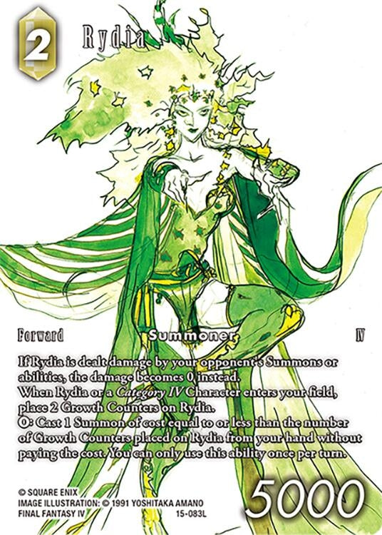Image for Rydia (Full Art Reprint) (Hidden Trials) (15-083L) - Final Fantasy TCG