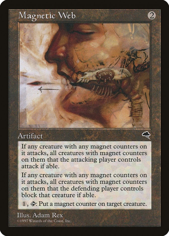 Image for Magnetic Web (Tempest) (295) - Magic: The Gathering