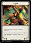 Image for Might (1st Strike) (TER028) - Flesh and Blood TCG