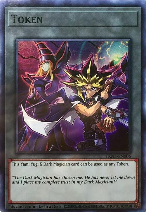 Image for Token: Yami Yugi & Dark Magician (Yu-Gi-Oh! Tokens) (TKN5-EN006) - YuGiOh