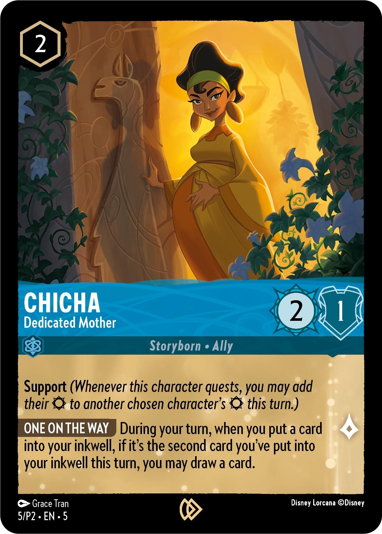 Image for Chicha - Dedicated Mother (Disney Lorcana Promo Cards) (5) - Disney Lorcana