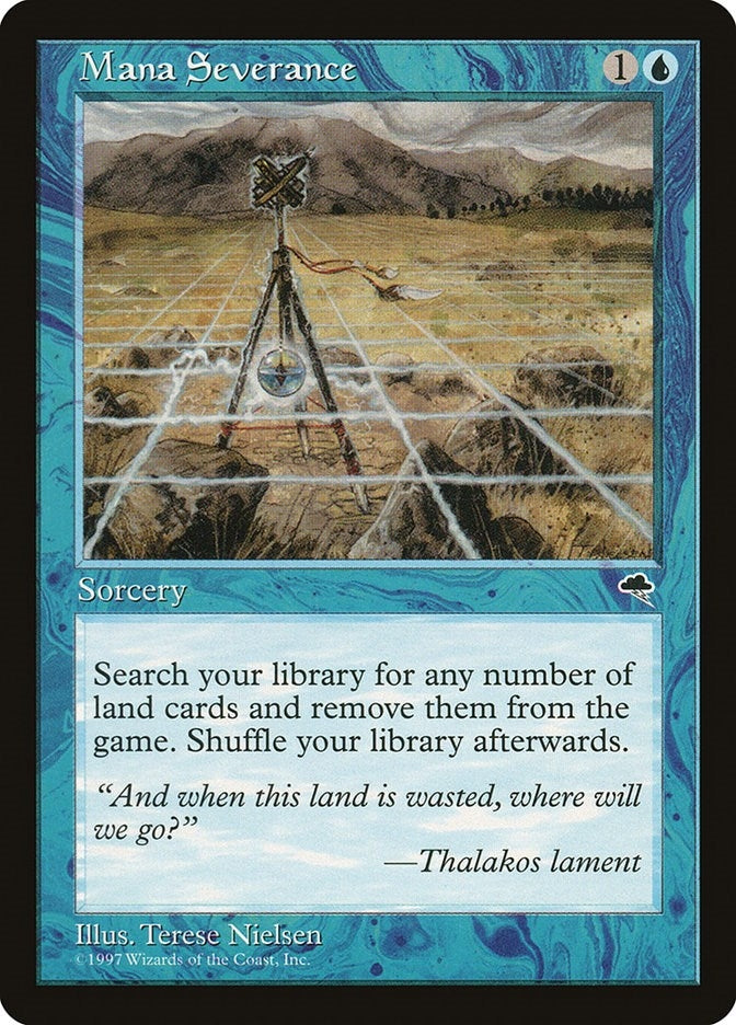 Image for Mana Severance (Tempest) (73) - Magic: The Gathering