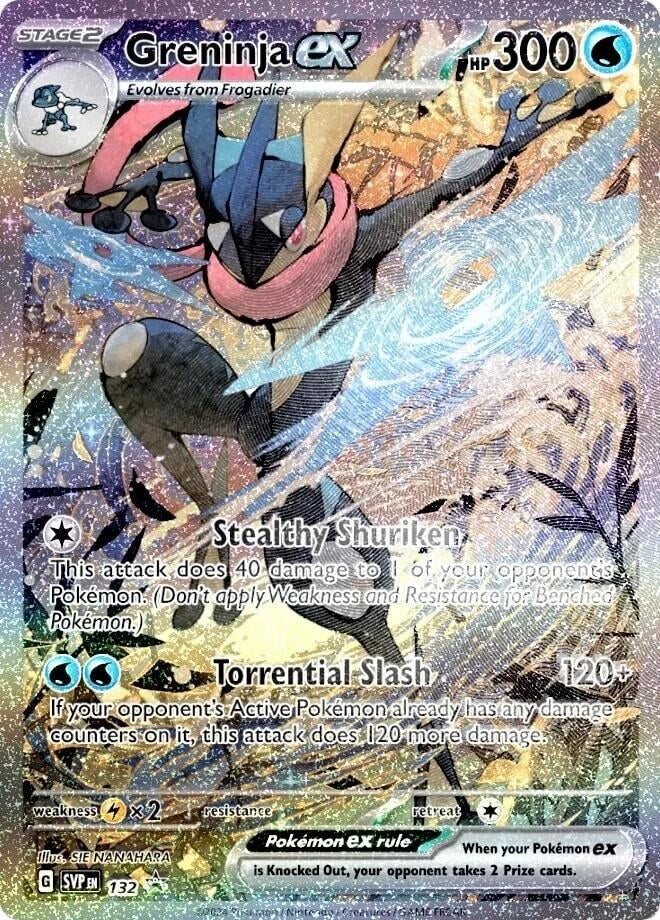 Image for Greninja ex - 132 (SV: Scarlet & Violet Promo Cards) (132) - Pokemon