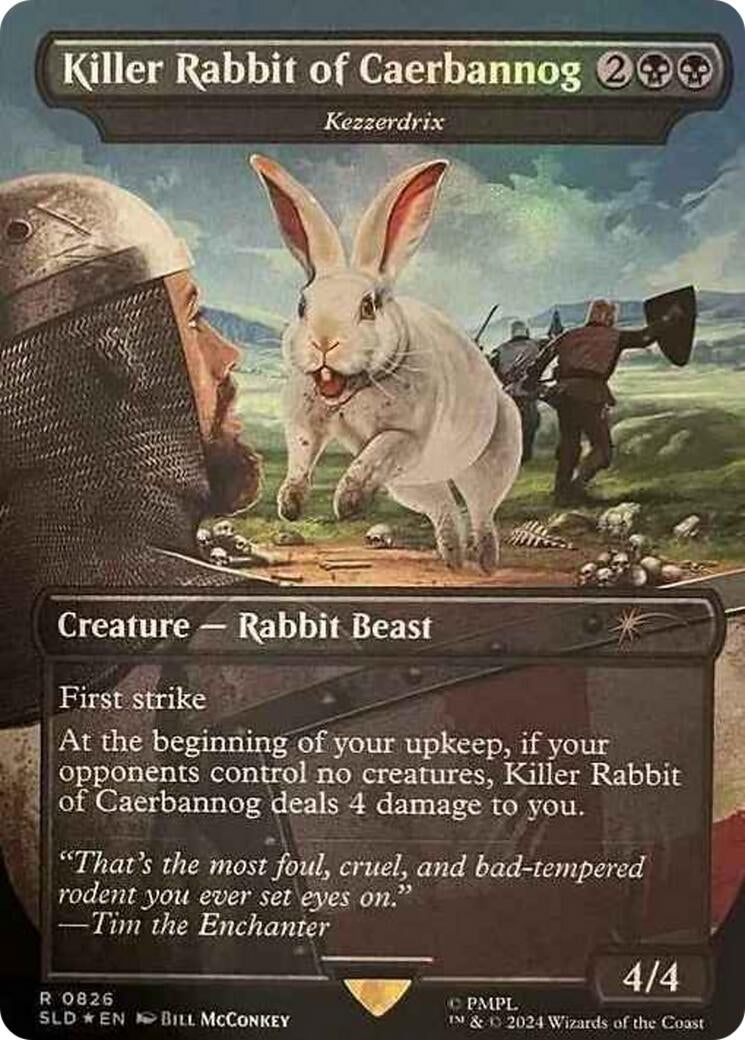 Image for Killer Rabbit of Caerbannog - Kezzerdrix (Secret Lair Drop Series) (826) - Magic: The Gathering
