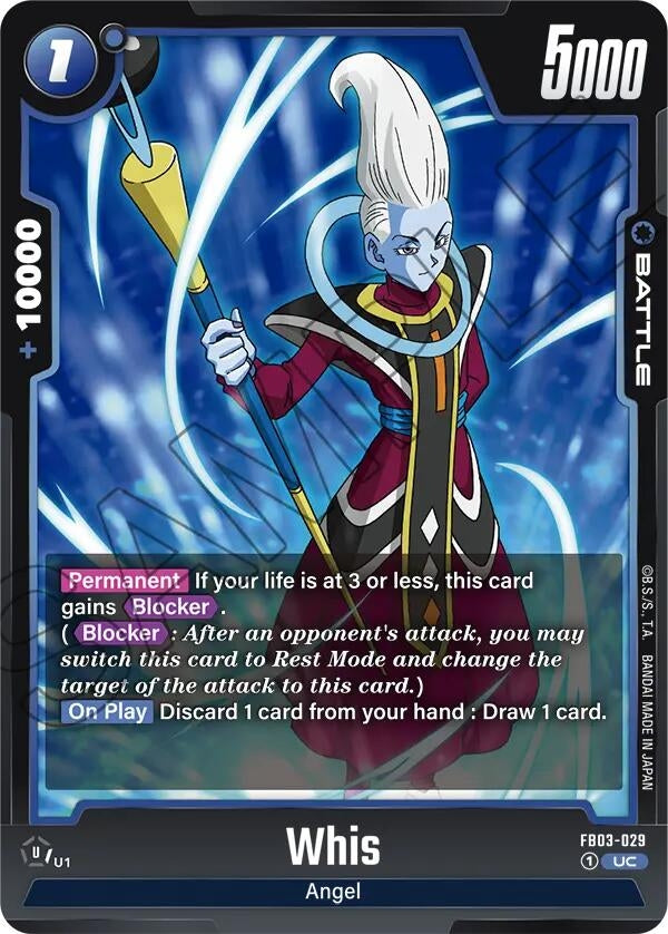 Image for Whis (Raging Roar) (FB03-029) - Dragon Ball Super: Fusion World