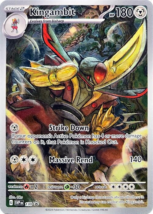 Image for Kingambit - 130 (SV: Scarlet & Violet Promo Cards) (130) - Pokemon