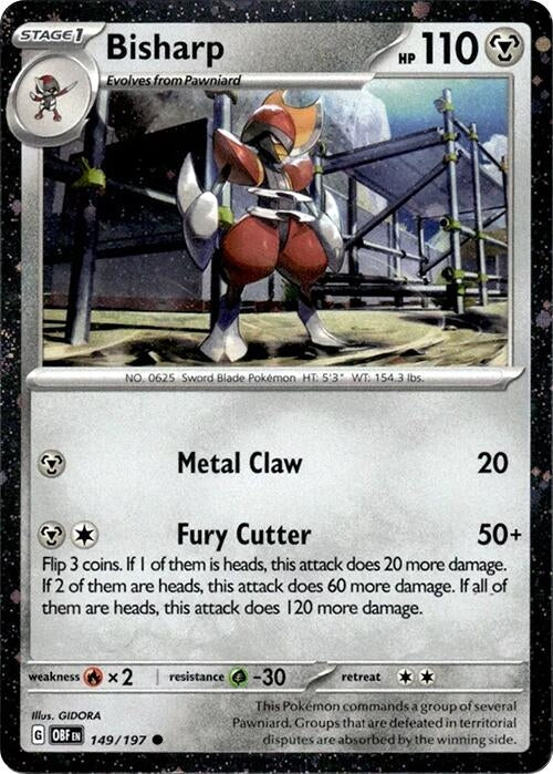Image for Bisharp - 149/197 (Cosmos Holo) (Miscellaneous Cards & Products) (149/197) - Pokemon