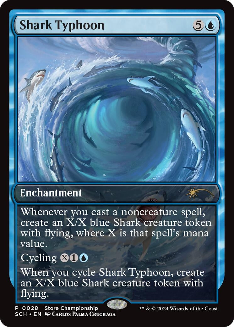 Image for Shark Typhoon (Game Day & Store Championship Promos) (28) - Magic: The Gathering