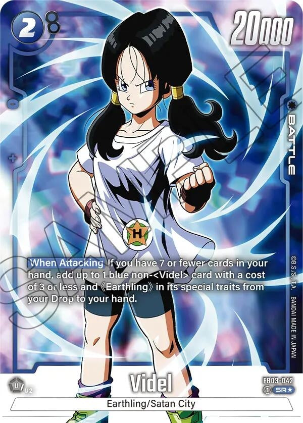 Image for Videl - FB03-042 (Alternate Art) (Raging Roar) (FB03-042) - Dragon Ball Super: Fusion World