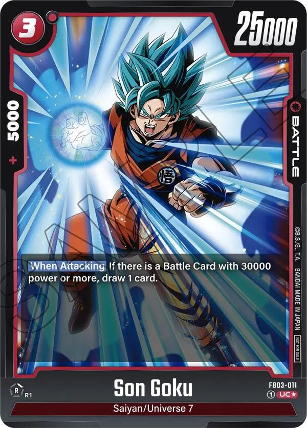 Image for Son Goku - FB03-011 (Championship Pack 02) (Tournament and Championship Promos) (FB03-011) - Dragon Ball Super: Fusion World