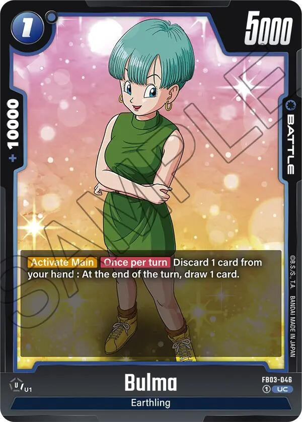 Image for Bulma - FB03-046 (Raging Roar) (FB03-046) - Dragon Ball Super: Fusion World
