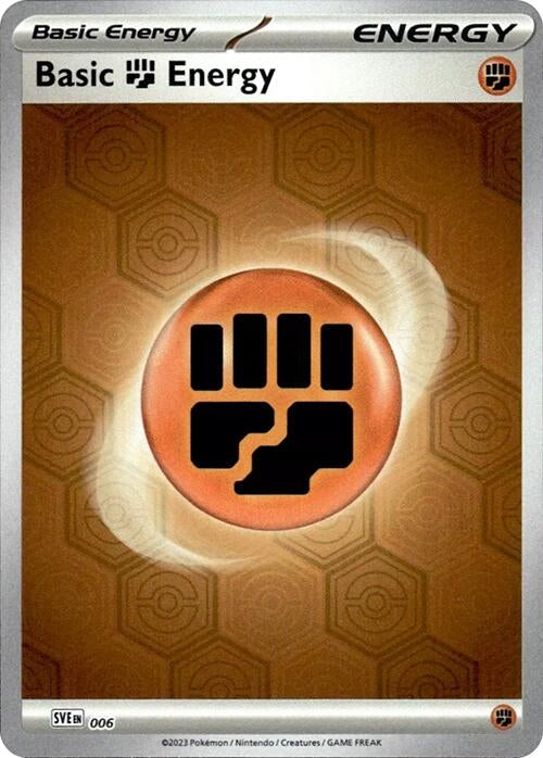 Image for Basic Fighting Energy (SV: Shrouded Fable) (6) - Pokemon
