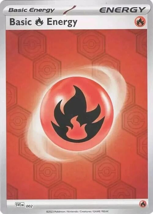 Image for Basic Fire Energy (SV: Shrouded Fable) (2) - Pokemon