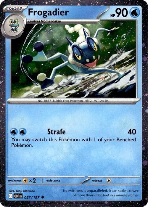 Image for Frogadier - 057/197 (Cosmos Holo) (Miscellaneous Cards & Products) (057/167) - Pokemon