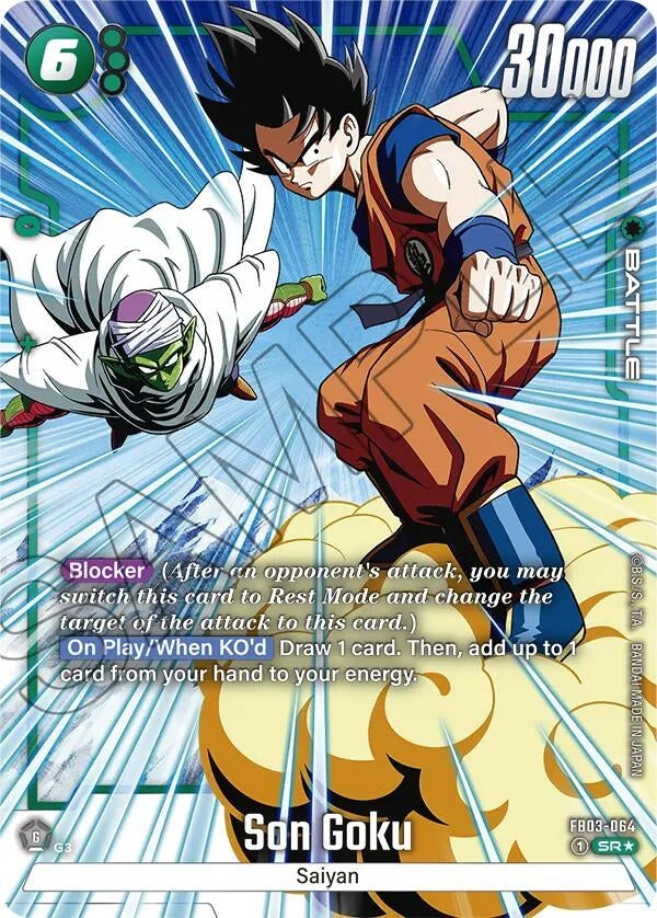 Image for Son Goku - FB03-064 (Alternate Art) (Raging Roar) (FB03-064) - Dragon Ball Super: Fusion World