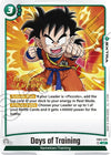 Image for Days of Training (Raging Roar Release Event Cards) (FB03-075) - Dragon Ball Super: Fusion World