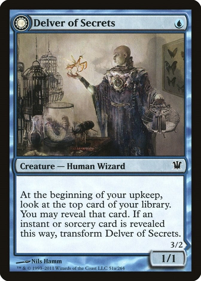 Image for Delver of Secrets (Innistrad) (51) - Magic: The Gathering