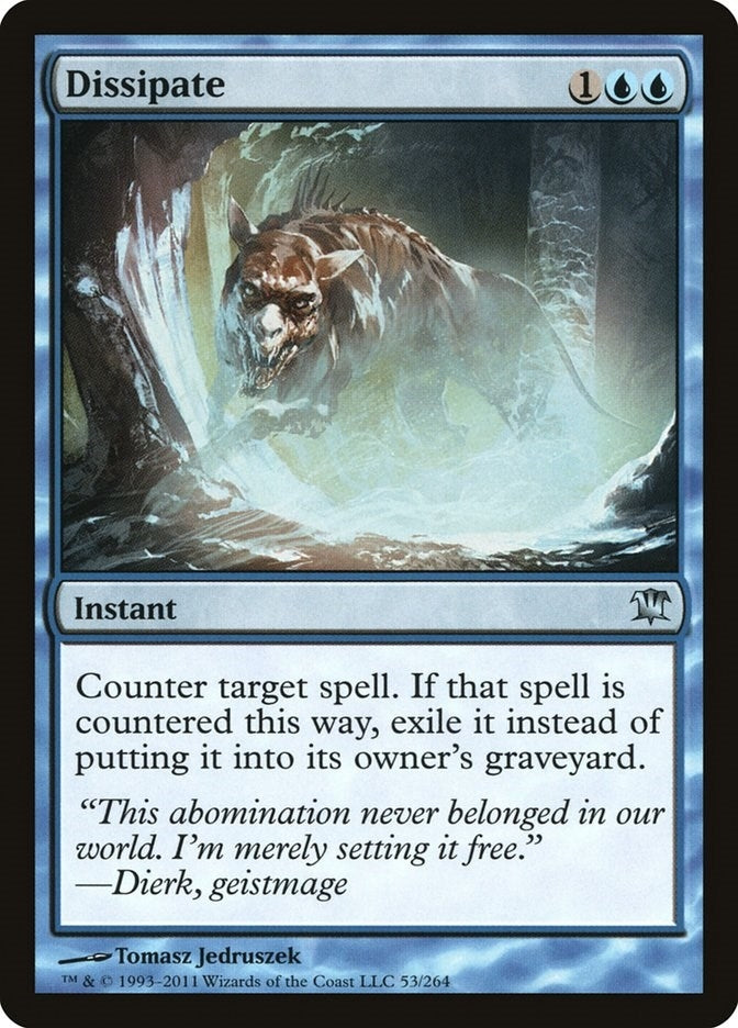 Image for Dissipate (Innistrad) (53) - Magic: The Gathering