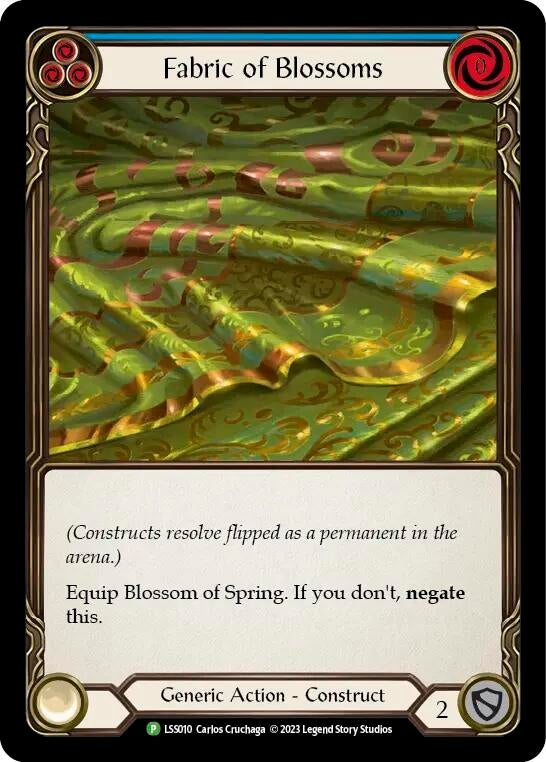 Image for Fabric of Blossoms - LSS010 (Flesh and Blood: Promo Cards) (LSS010) - Flesh and Blood TCG