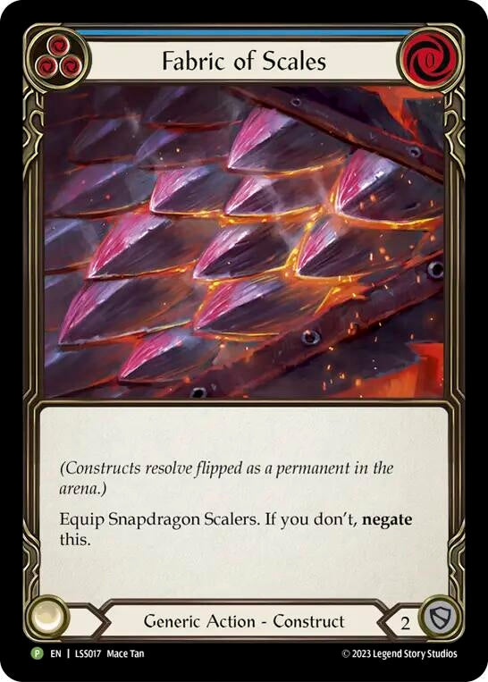Image for Fabric of Scales - LSS017 (Flesh and Blood: Promo Cards) (LSS017) - Flesh and Blood TCG