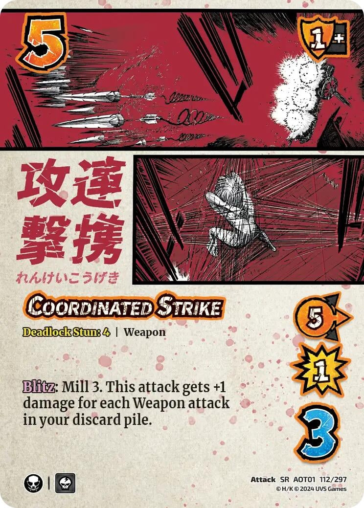 Image for Coordinated Strike (Attack on Titan: Battle for Humanity) (112/297) - UniVersus