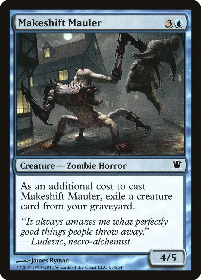 Image for Makeshift Mauler (Innistrad) (65) - Magic: The Gathering