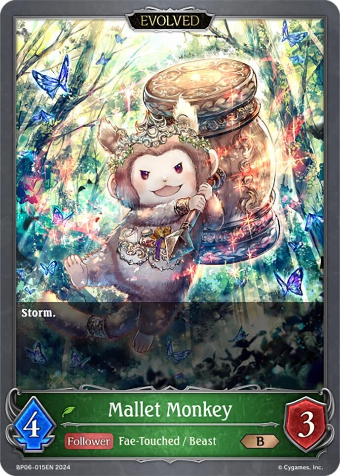 Image for Mallet Monkey (Evolved) (BP06: Paragons of the Colosseum) (BP06-015EN) - Shadowverse: Evolve