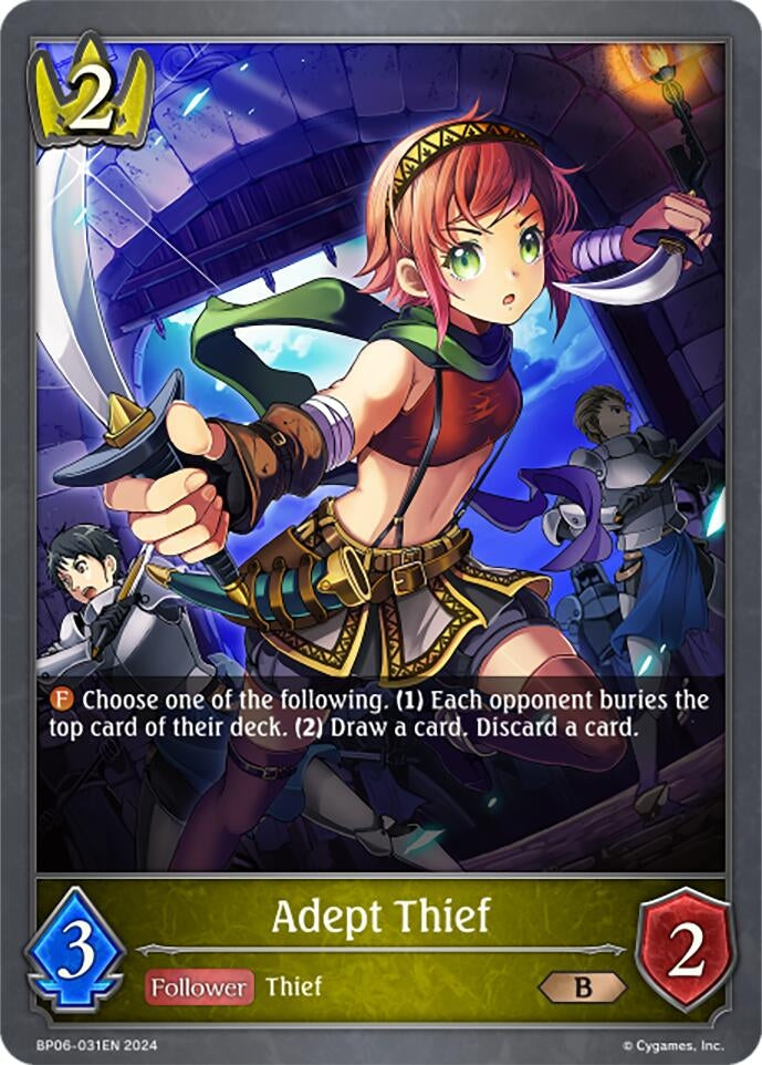 Image for Adept Thief (BP06: Paragons of the Colosseum) (BP06-031EN) - Shadowverse: Evolve