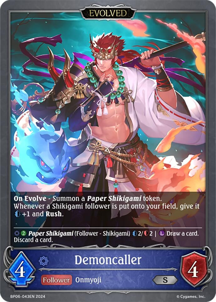 Image for Demoncaller (Evolved) (BP06: Paragons of the Colosseum) (BP06-043EN) - Shadowverse: Evolve