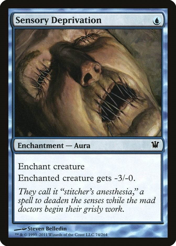 Image for Sensory Deprivation (Innistrad) (74) - Magic: The Gathering