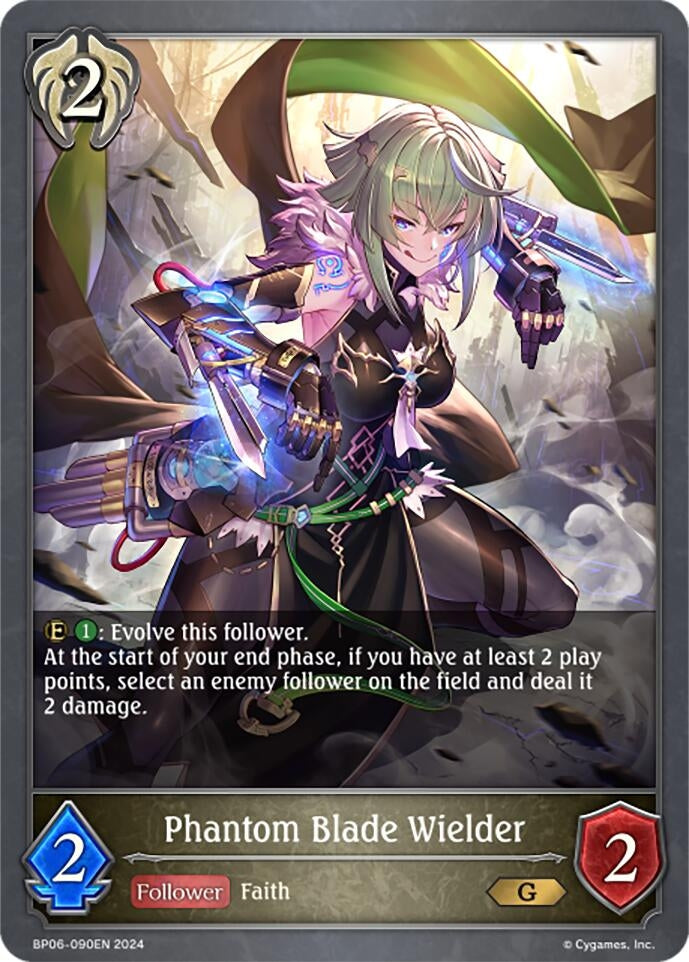 Image for Phantom Blade Wielder (BP06: Paragons of the Colosseum) (BP06-090EN) - Shadowverse: Evolve