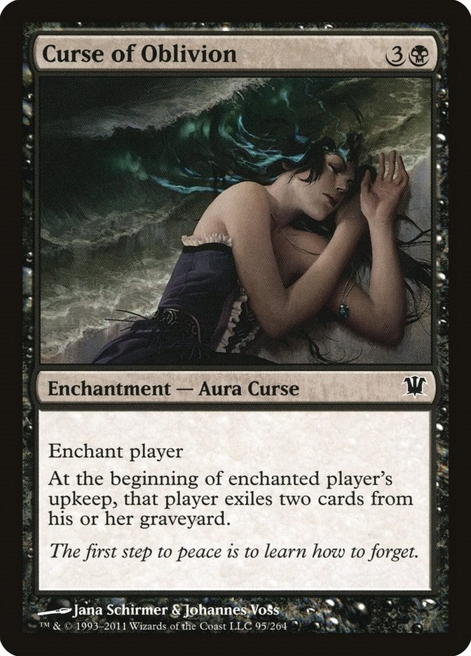 Image for Curse of Oblivion (Innistrad) (95) - Magic: The Gathering