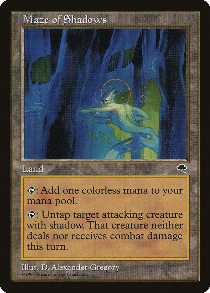 Image for Maze of Shadows (Tempest) (319) - Magic: The Gathering