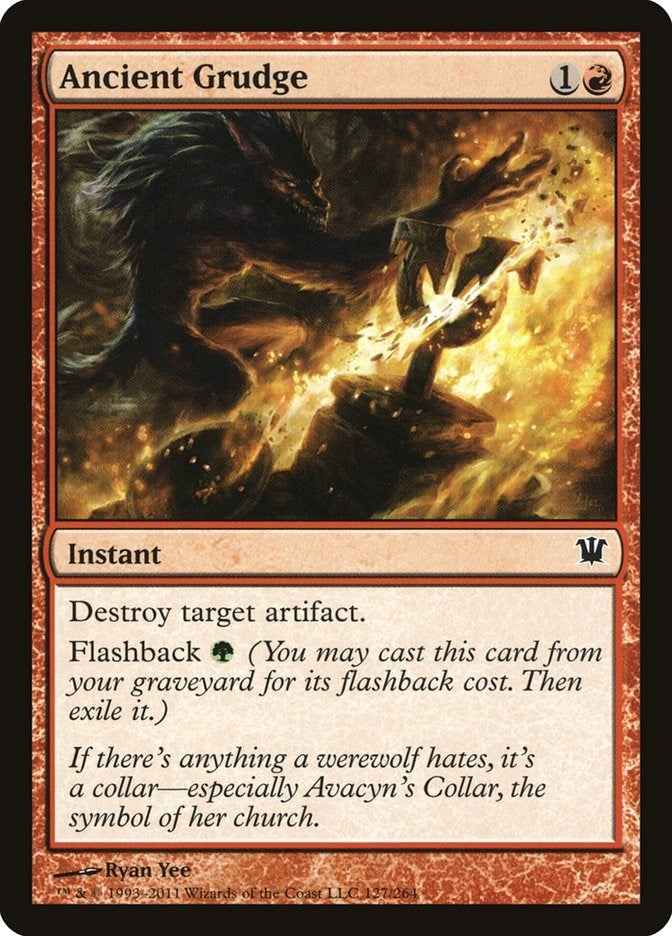 Image for Ancient Grudge (Innistrad) (127) - Magic: The Gathering