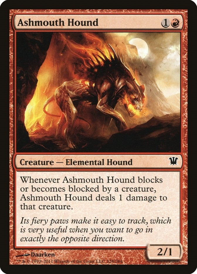 Image for Ashmouth Hound (Innistrad) (128) - Magic: The Gathering