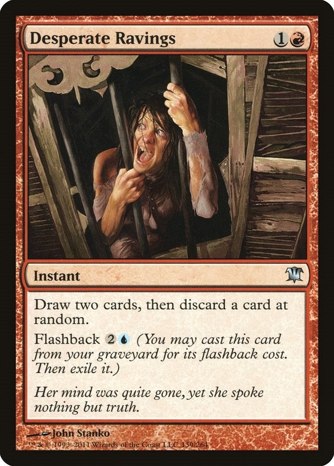 Image for Desperate Ravings (Innistrad) (139) - Magic: The Gathering