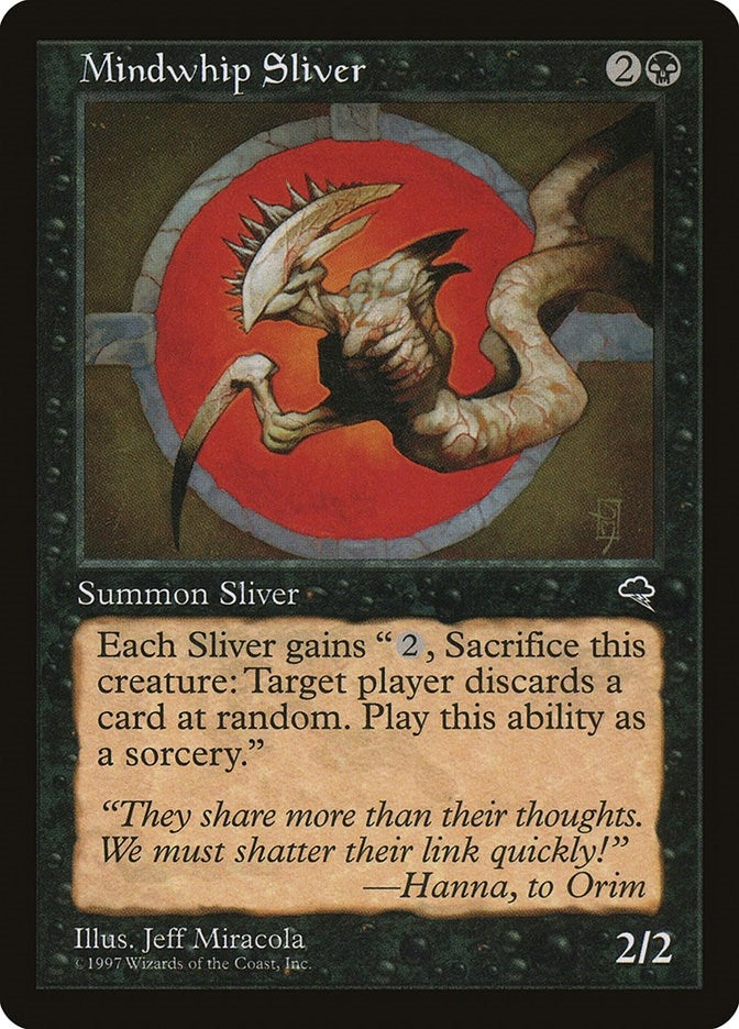 Image for Mindwhip Sliver (Tempest) (145) - Magic: The Gathering