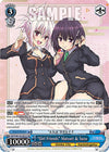 Image for "Girl Friends" Matsuri & Suzu (Ayakashi Triangle) (AYT/W110-TE17 TD) - Weiss Schwarz