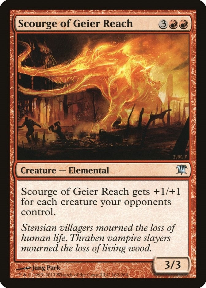 Image for Scourge of Geier Reach (Innistrad) (162) - Magic: The Gathering