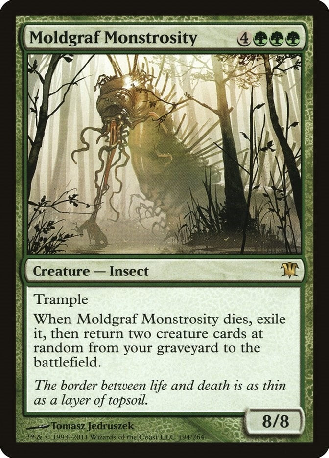 Image for Moldgraf Monstrosity (Innistrad) (194) - Magic: The Gathering