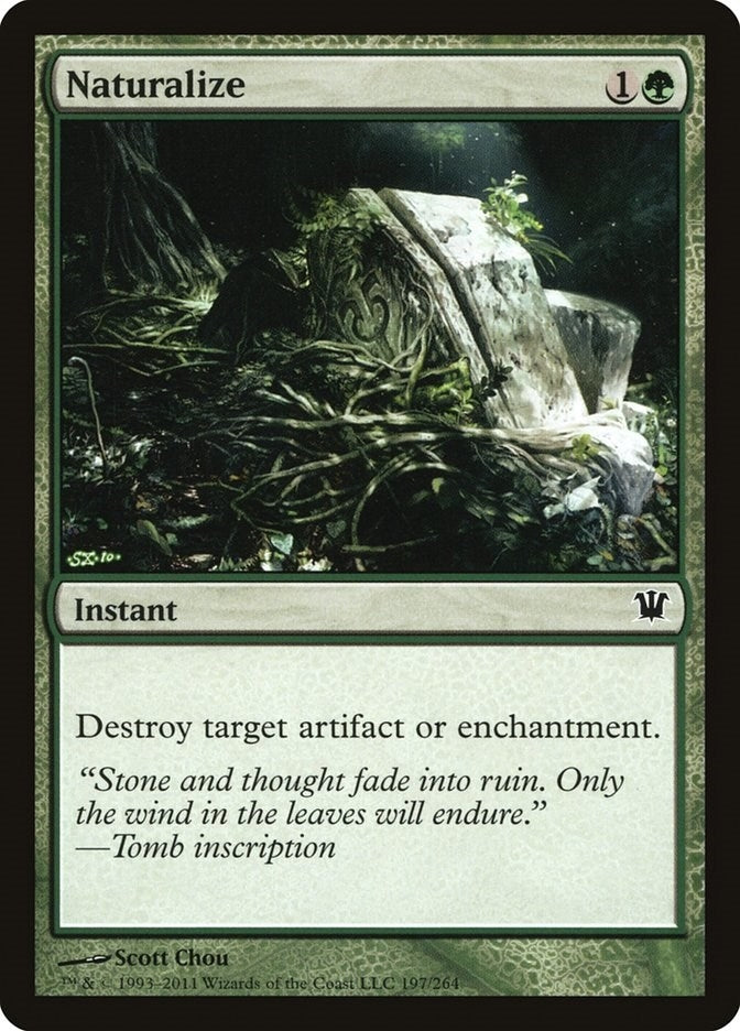 Image for Naturalize (Innistrad) (197) - Magic: The Gathering
