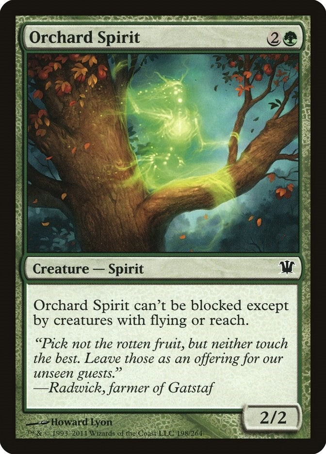 Image for Orchard Spirit (Innistrad) (198) - Magic: The Gathering