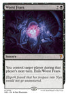 Image for Worst Fears (White Border) (Mystery Booster 2) (52) - Magic: The Gathering