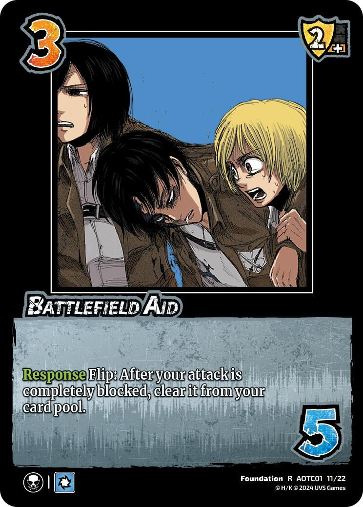 Image for Battlefield Aid (Challenger Series: Attack on Titan: Battle for Humanity) (CS1 11/22) - UniVersus