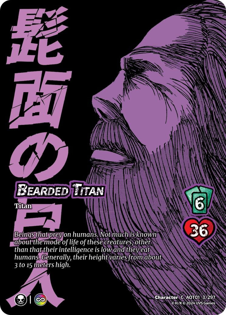 Image for Bearded Titan (Attack on Titan: Battle for Humanity) (3/297) - UniVersus