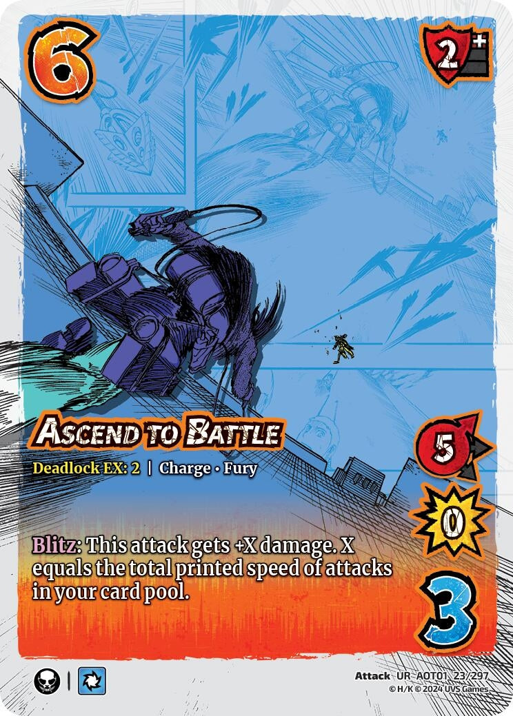 Image for Ascend to Battle (Attack on Titan: Battle for Humanity) (23/297) - UniVersus