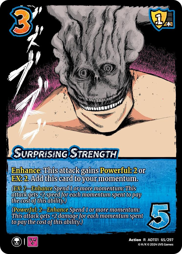 Image for Surprising Strength (Attack on Titan: Battle for Humanity) (65/297) - UniVersus
