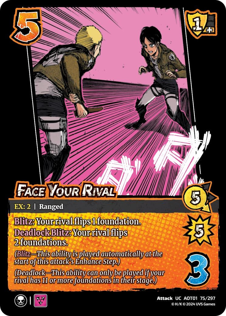 Image for Face Your Rival (Attack on Titan: Battle for Humanity) (75/297) - UniVersus