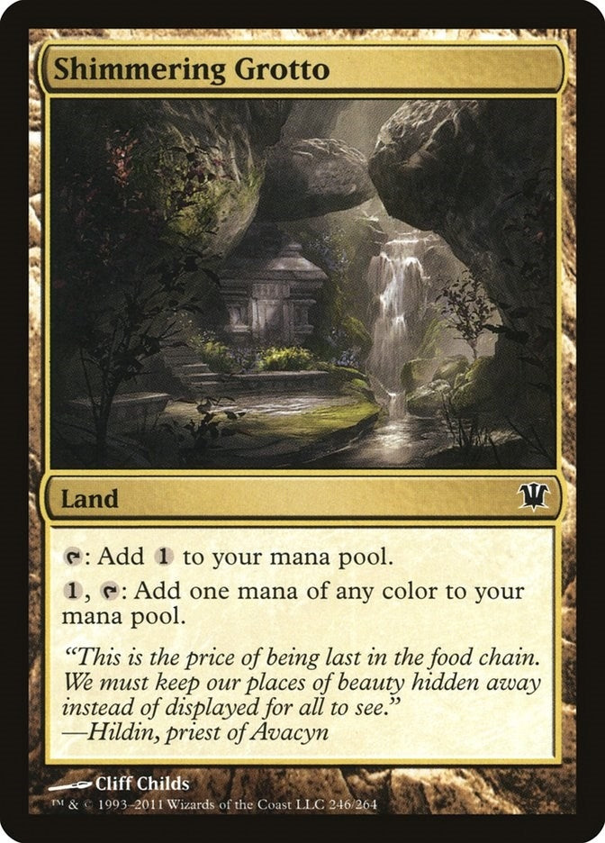 Image for Shimmering Grotto (Innistrad) (246) - Magic: The Gathering